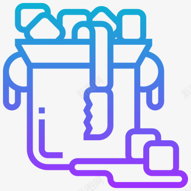 冰桶野餐74梯度图标