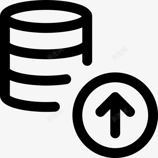 上传网络应用数据库3线性svg_新图网 https://ixintu.com 上传 网络应用 数据库 线性