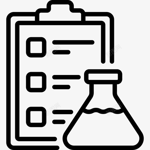 化学记录实验室68线性svg_新图网 https://ixintu.com 化学 记录 实验室 线性
