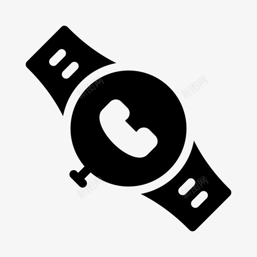 小工具通话通讯svg_新图网 https://ixintu.com 小工 工具 通话 通讯 手表 手腕 聊天 天和 社交 网络