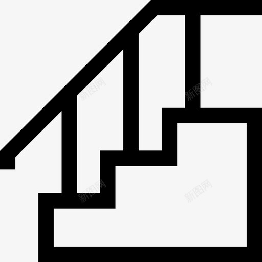 楼梯家装80直线svg_新图网 https://ixintu.com 楼梯 家装 直线