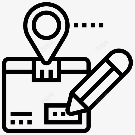 地址传送目的地位置svg_新图网 https://ixintu.com 传送 地址 目的地 位置 发送 线路 000007