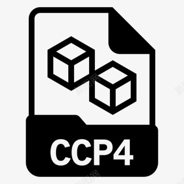 ccp4文件格式图标