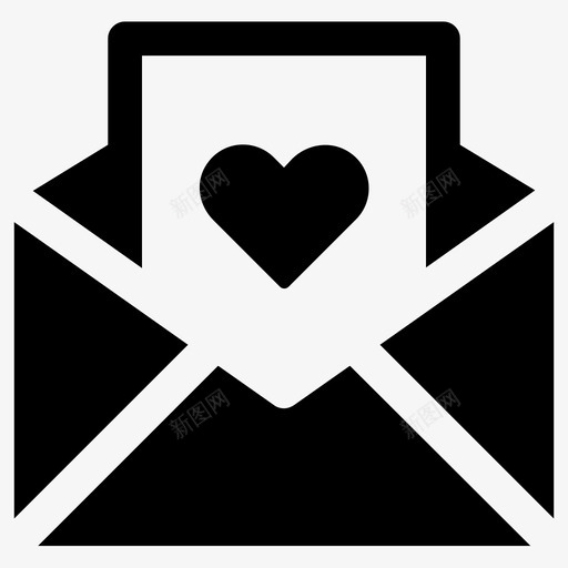 爱情信件浪漫卡片svg_新图网 https://ixintu.com 爱情 信件 浪漫 卡片 情人节 婚礼 请柬