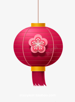 中国可爱卡通灯笼春节传统中国风涂设计素材