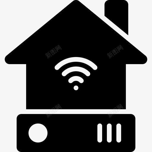 家庭路由器wifi热点互联网svg_新图网 https://ixintu.com wifi 家庭 路由器 热点 互联网 网络 无线 使用 稳定