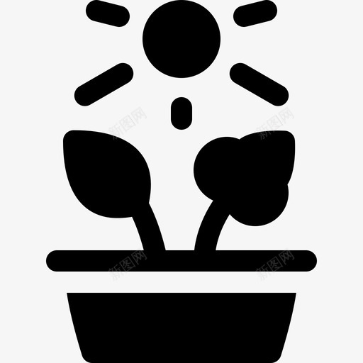 植物温室18填充svg_新图网 https://ixintu.com 植物 温室 填充