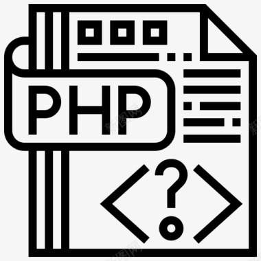 php文件代码超文本图标