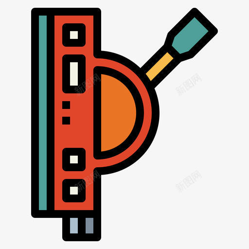 闸刀开关电工19线性颜色svg_新图网 https://ixintu.com 闸刀 开关 电工 线性 颜色