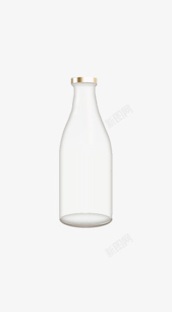 牛奶瓶包装可取产品包装素材