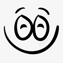 回头一笑一字笑高清图片