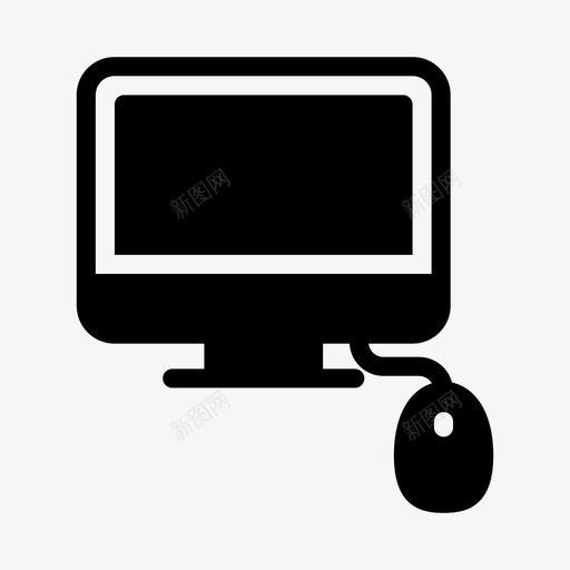 液晶屏鼠标电脑显示器svg_新图网 https://ixintu.com 液晶屏 鼠标 电脑 显示器 办公文具