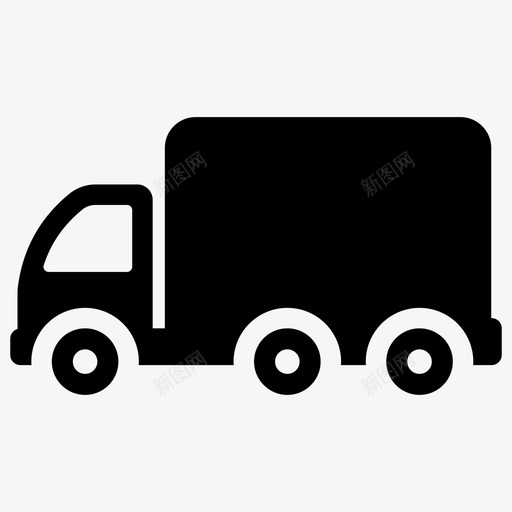 货运卡车汽车货车svg_新图网 https://ixintu.com 货运 卡车 汽车 货车 运输工具 运输 图标