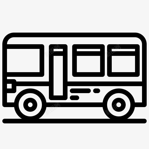 83号城市直达巴士svg_新图网 https://ixintu.com 83号 城市 直达 巴士
