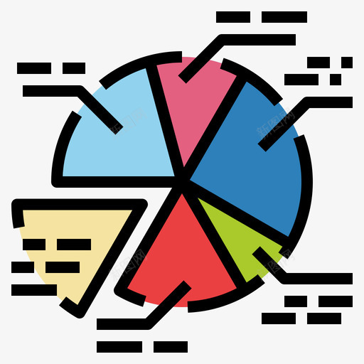 饼图数据分析15线性颜色svg_新图网 https://ixintu.com 饼图 数据分析 线性 颜色