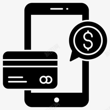手机交易短信手机短信手机交易图标