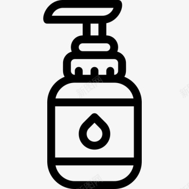 液体肥皂清洁剂洗衣粉图标