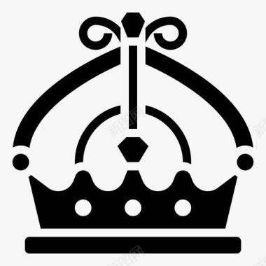 皇冠加冕国王图标