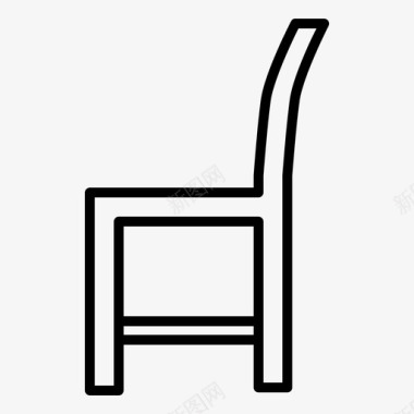 椅子房子座位图标