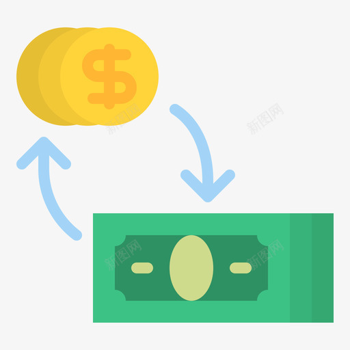 货币兑换旅行318平房svg_新图网 https://ixintu.com 货币 兑换 旅行 平房