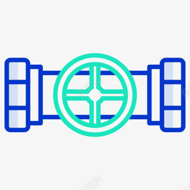 阀门管道12外形颜色图标