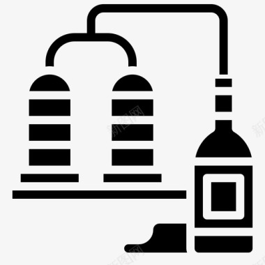 蒸馏葡萄酒13灌装图标