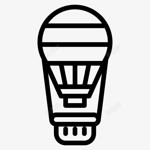 气球运输211轮廓svg_新图网 https://ixintu.com 气球 运输 轮廓
