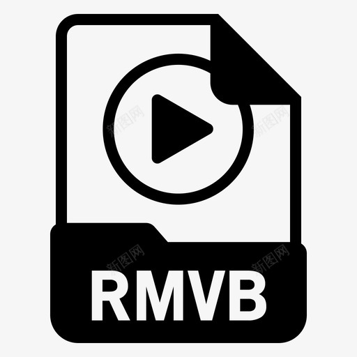 rmvb文件格式svg_新图网 https://ixintu.com 文件 格式 rmvb 视频