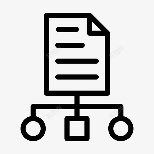 文件网络连接文档svg_新图网 https://ixintu.com 文件 网络 连接 文档 层次 结构 业务管理 标志 标志符 符号