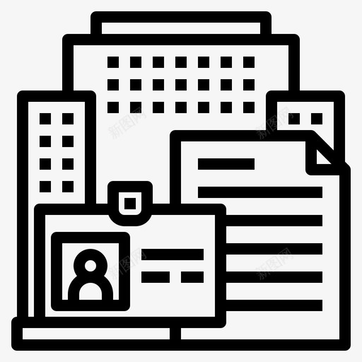 身份证商务539直系svg_新图网 https://ixintu.com 身份证 商务 直系