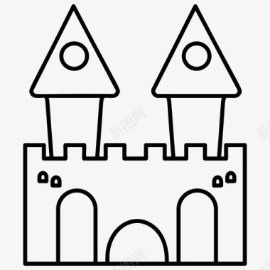 宫殿战斗堡垒城堡图标
