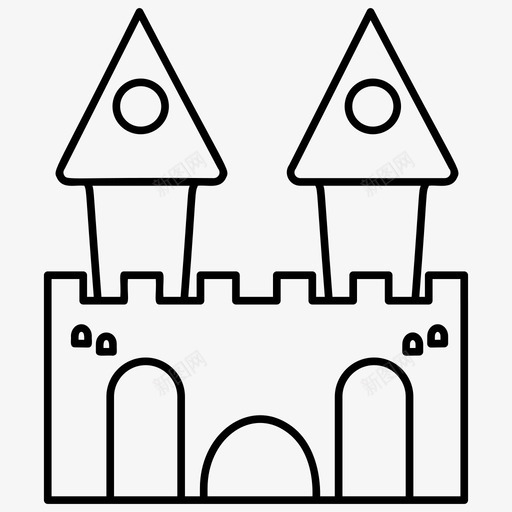 宫殿战斗堡垒城堡svg_新图网 https://ixintu.com 宫殿 城堡 战斗 堡垒 儿童玩具 童话 皇家 矢量 矢量图 图标