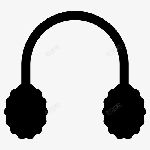 耳罩护耳器耳塞svg_新图网 https://ixintu.com 耳罩 护耳 耳塞 安全套 衣服 配件 套装 字形 矢量 矢量图 图标