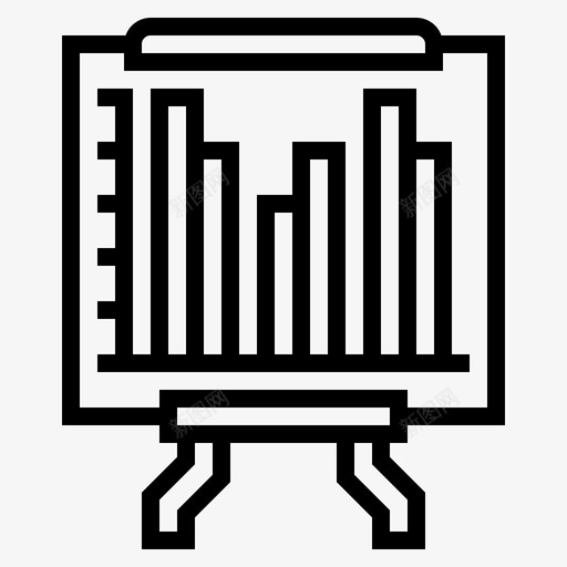 条形图业务545线性svg_新图网 https://ixintu.com 条形图 业务 线性