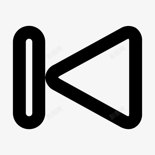 上一个媒体音乐svg_新图网 https://ixintu.com 上一个 媒体 音乐 歌曲 基本 用户界面