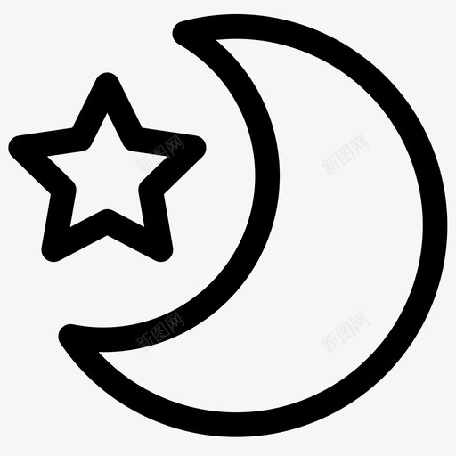 深夜svg_新图网 https://ixintu.com 深夜