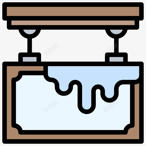 招牌冬季小镇23线性颜色svg_新图网 https://ixintu.com 招牌 冬季 小镇 线性 颜色