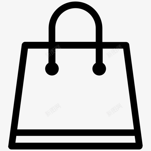 购物袋商业购物者svg_新图网 https://ixintu.com 购物袋 商业 购物者 电子商务