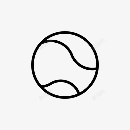 网球接球运动svg_新图网 https://ixintu.com 网球 运动 接球