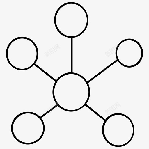 分子结构化学化合物拓扑svg_新图网 https://ixintu.com 分子结构 化合物 化学 拓扑 结构 教育 线图 图标