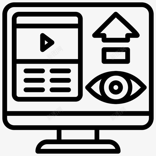 视频视图网络性能svg_新图网 https://ixintu.com 视频 视图 网络 性能