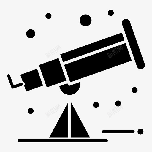 天文学太空望远镜svg_新图网 https://ixintu.com 太空 天文学 望远镜 立体 雕文