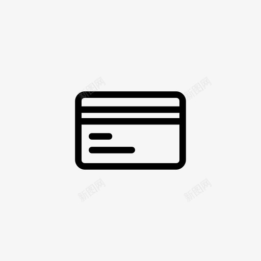 借记卡信用卡在线支付svg_新图网 https://ixintu.com 借记卡 信用卡 在线支付 单图标 图标
