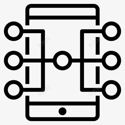 联网项目管理51线性svg_新图网 https://ixintu.com 联网 项目管理 线性