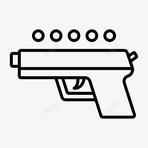 玩具枪bb枪子弹svg_新图网 https://ixintu.com 玩具 bb 子弹 射击 儿童玩具