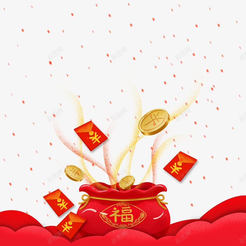 红色新年红包钱币橘子姐姐的乱七八糟集各种png免抠素材_新图网 https://ixintu.com 红色 新年 红包 钱币 橘子 姐姐 乱七八糟 各种