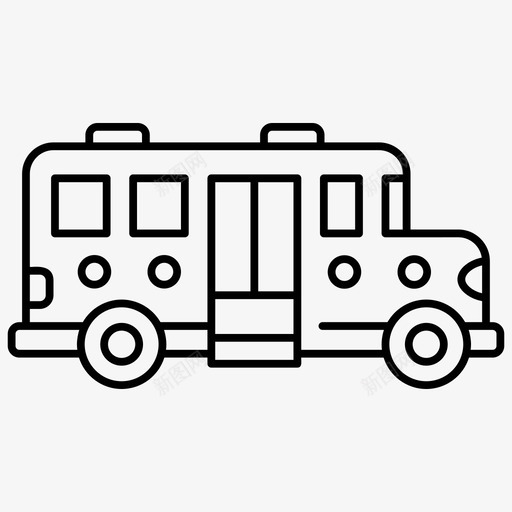 巴士旅行长途汽车本地交通svg_新图网 https://ixintu.com 旅行 巴士 交通 长途汽车 本地 公共 车辆 酒店 字形 图标
