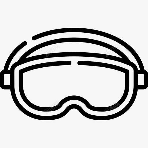 护目镜covid防护设备3线性svg_新图网 https://ixintu.com 护目镜 covid 防护 设备 线性