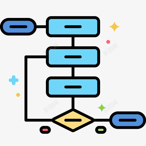 算法计算机程序设计线颜色svg_新图网 https://ixintu.com 算法 计算机 程序设计 颜色