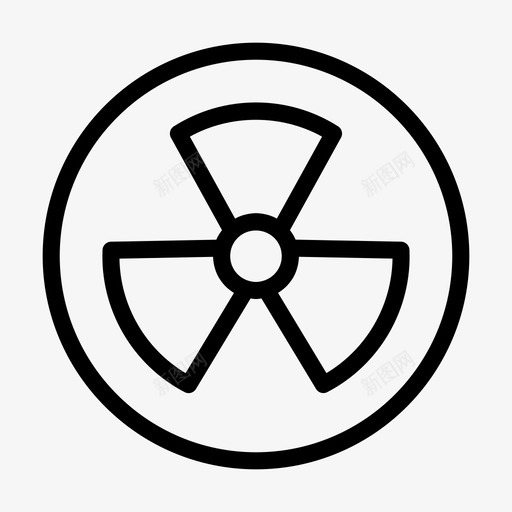 核能能源辐射svg_新图网 https://ixintu.com 核能 技术 能源 辐射